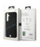 Nakładka do Samsung Galaxy S24 czarna Signature Leather Textured & Line MagSafe TFO BMW BRA100530