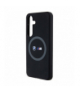 Nakładka BMW do Galaxy S24 czarna M Silicone Printed Ring MagSafe TFO Samsung BRA100532
