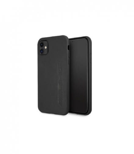 Nakładka do iPhone 11 6,1" AMHCN61DOLBK czarna hardcase Leather Hot Stamped TFO AMG BRA100008