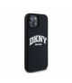Nakładka do iPhone 15 Plus 6,7" DKHMP15MSNYACH czarna HC Magsafe silicone w arch logo TFO DKNY BRA100590