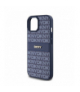 Nakładka do iPhone 15 6,1" DKHCP15SPRTHSLB niebieska HC PU repeat texture pattern w tonal stripe TFO DKNY BRA100616