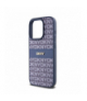 Nakładka do iPhone 15 Pro 6,1" DKHCP15LPRTHSLB niebieska HC PU repeat texture pattern w tonal stripe TFO DKNY BRA100617
