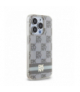 Nakładka do iPhone 15 Pro 6,1" DKHMP15LHCPTSE beżowa HC Magsafe pc tpu checkered pattern w printed stripes TFO DKNY BRA100662