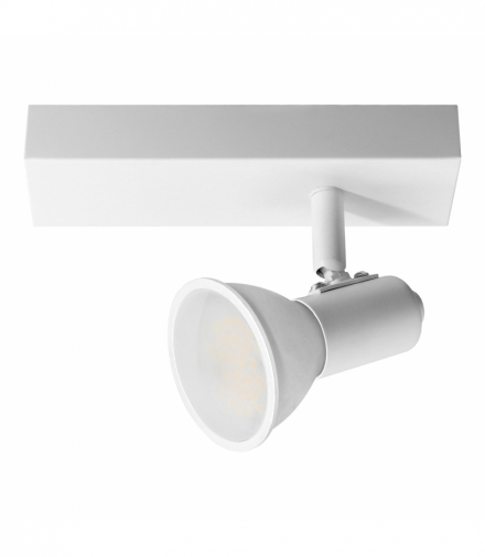 RIO SP 1, oprawa ścienno-sufitowa, GU10 max. 60W, IP20, biała Orno AD-OP-6429WGU10