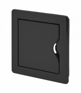 Drzwiczki rewizyjne 10/10, kolor czarny Orno ID-10/10/B