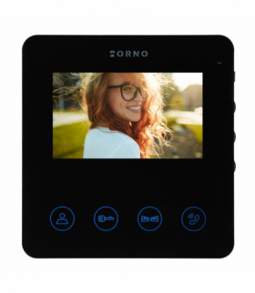 Wideo monitor 4,3, panel dotykowy, do rozbudowy zestawu PACTO Orno OR-VID-MB-1083MV/B