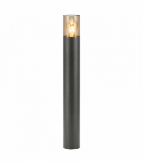 SALVIA oprawa ogrodowa słupek, E27, max. 15W, IP54, 50cm, szary Orno AD-OP-6575GE27PP