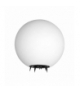 LUNA II oprawa ogrodowa kula, E27, max. 18W, IP65, biała, ⌀280 Orno AD-OP-6586WE27ZM