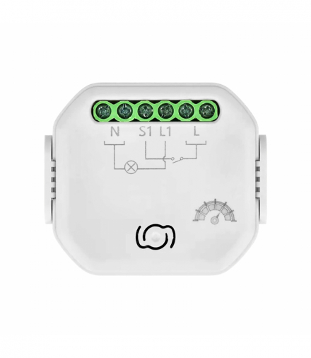 Przekaźnik dopuszkowy 1-kanałowy ze ściemniaczem Tuya Smart Wi-Fi+BLE Orno OR-SH-17102