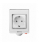 Gniazdo natynkowe IP55 Tuya Smart Wi-Fi, Schuko Orno OR-SH-17405(GS)