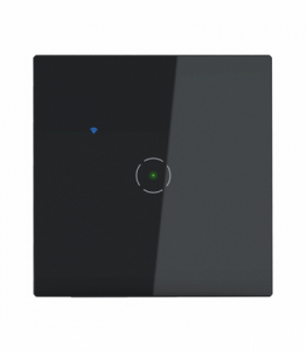 Włącznik podtynkowy pojedynczy Wi-Fi Tuya Smart Home, czarny Orno OR-SH-17200/B