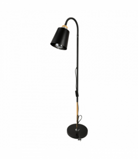 GRACE lampa podłogowa, 154cm, E27, max. 30W, czarna Orno LS-3/B