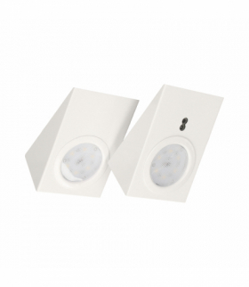 Zestaw opraw podszafkowych LED 2,5W, 180lm, 4000K, z wyłącznikiem bezdotykowym, biały Orno OR-AE-13108