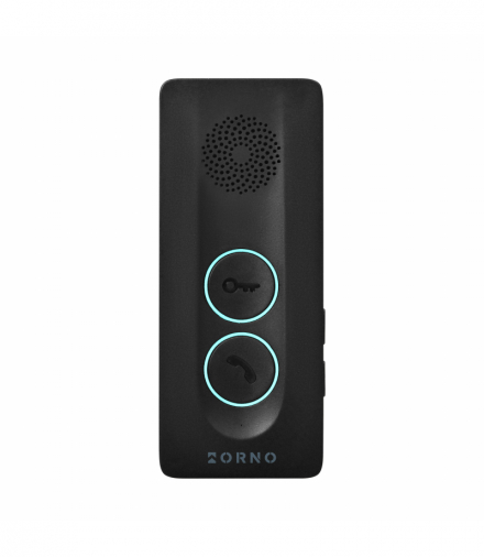 Unifon domofonowy bezprzewodowy, bezsłuchawkowy, do rozbudowy zestawu LEKIO, czarny Orno OR-DOM-YR-934UD/B