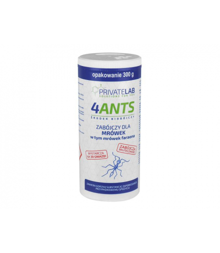 4Ants granulat na mrówki 300g, cypermetryna 0,5%. LAMEX LXDD34