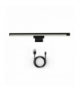 Baseus lampka na monitor i-wok Series USB Asymmetric Light Source Screen Hanging Light (fighting) Pro czarna TFO BRA013926