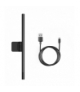 Baseus lampka na monitor i-wok Series USB Asymmetric Light Source Screen Hanging Light (Youth) czarna TFO BRA013928