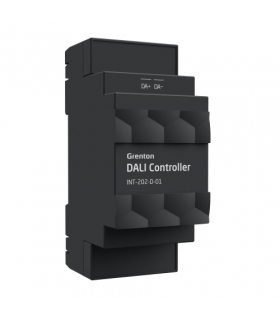 DALI CONTROLLER - Moduł integracji Dali, DIN, TF-Bus Grenton INT-202-D-01