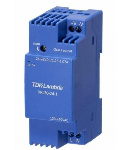 Zasilacz Grenton 24VDC, 1,25A, TDK-Lambda, DRL30-24-1 montaż na szynie DIN, Grenton PSU-241-2-01