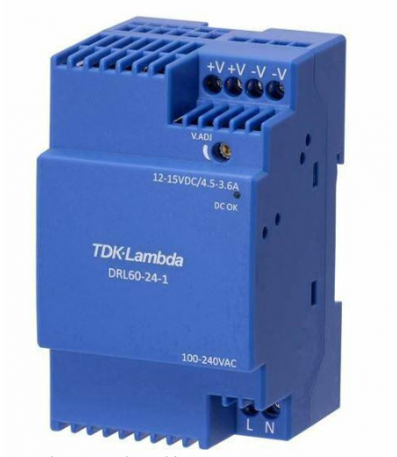 Zasilacz Grenton 24VDC, 2,5A, TDK-Lambda, DRL60-24-1 montaż na szynie DIN, Grenton PSU-242-5-02