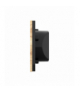Touch Panel 4B Custom Wood Light TF-Bus, 4 pola dotykowe, TF-Bus, jasny drewniany front Grenton TPA-604-T-02