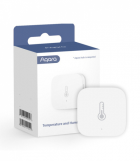 Aqara Temperature & Humidity Sensor Czujnik temperatury i wilgotności Biały, AQARA ZIGBEE HOMEKIT