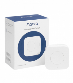 Aqara Wireless Mini Switch Przełącznik bezprzewodowy Biały, 1 przycisk, AQARA ZIGBEE HOMEKIT