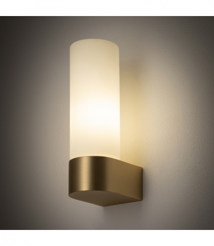 Lampa ścienna Kinkiet NATALIE Styl Nowoczesny, 1x G9 Max 10W LED IP44 Aluminium, Mosiądz Nowodvorski 10724