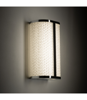 Lampa ścienna Kinkiet PALMAS LED Styl Modern classic, LED 15W IP44 Aluminium, Chrom Nowodvorski 10729