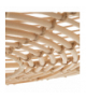 Lampa sufitowa RATTAN L 1x E27 Max 25W LED IP20 Rattan, Naturalne drewno Nowodvorski 11155