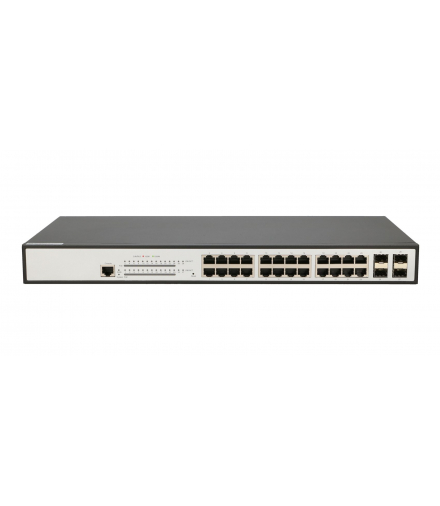 Extralink ZEUS Switch PoE 24x Gigabit PoE/PoE+, 4x SFP, 1x Port Konsolowy, 400W, Zarządzalny EXTRALINK EX.12547