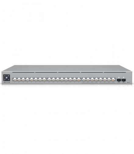 Ubiquiti USW-Pro-Max-24-PoE Switch Etherlighting, 8x RJ45 2.5Gbps, 16x RJ45 1000Mbps, 2x SFP+, L3, 400W PoE UBIQUITI USW-PRO-MAX-24-POE-EU