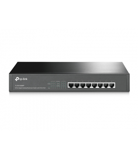 TP-Link TL-SG1008MP Switch 8x RJ45 1000Mb/s, 8x PoE+, 126W, Desktop/Rack TP-LINK TL-SG1008MP