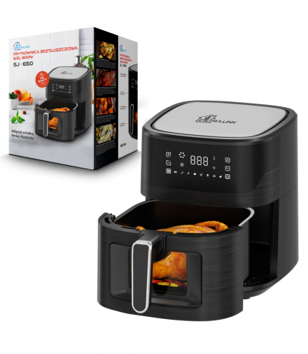 Extralink Smart Life Air Fryer SJ-650 6.5L EU Frytkownica 1600W EXTRALINK EX.34390