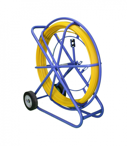 Extralink Pilot 10mm 250m Pilot do przeciągania kabli włókno szklane FRP, śr. 10mm, dł. 250m, żółty EXTRALINK EX.30967