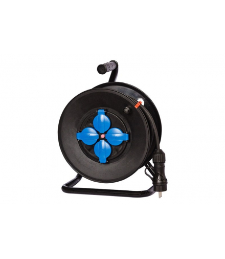 Przedłużacz na bębnie FILO-230 4x230V 3x1,5 (OWY) /20m/ F-Elektro 14508-43