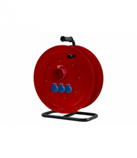 Rozgałęźnik na bębnie metalowym MAKARA-460 32A 5p, 3x230V IP44 F-Elektro 14800-19