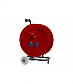 Rozgałęźnik na bębnie metalowym MAKARA-460 NK 16A 5p, 2x230V IP44 F-Elektro 15000-17