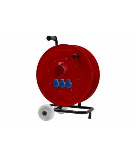 Rozgałęźnik na bębnie metalowym MAKARA-460 NK 16A 5p, 3x230V IP44 F-Elektro 15000-19