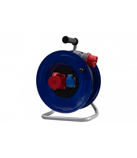 Przedłużacz siłowy na bębnie metalowym GRANDE-320 16/5, 230V, wt.16/5 OW 5x2,5 /30m/ F-Elektro 14600-47