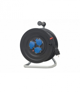 Przedłużacz na bębnie plastikowym NERO-240 3x230V IP44 3x1,5 (OW) /40m/ z termikiem i kontrolką F-Elektro 14650-7