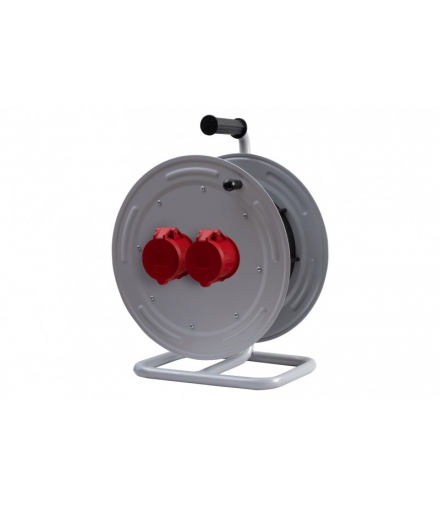 Rozgałęźnik na bębnie metalowym MAKARA-370 2x32A 5p IP44 F-Elektro 14700-22