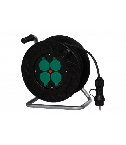 Przedłużacz na bębnie TONDA-320 4x230V 3x2,5 (OW) /50m/ F-Elektro 14708-18