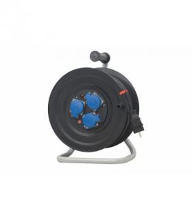 Przedłużacz na bębnie plastikowym NERO-290 3x230V IP44 3x1,5 (OPD) /35m/ z termikiem i kontrolką F-Elektro 14710-26