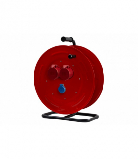 Rozgałęźnik na bębnie metalowym MAKARA-460 16A 5p, 32A 5p, 230V IP44 F-Elektro 14800-14