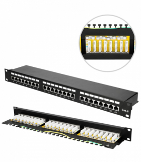 Extralink CAT6 STP V2 Patchpanel 24 porty EXTRALINK EX.9830
