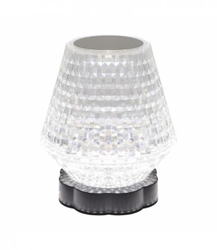 Lampka stołowa SMD LED ABI LED CRYSTAL WW CW przezroczysta Struhm 04403