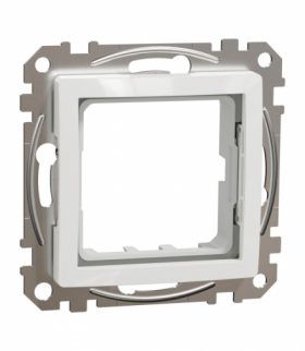 Sedna Design & Elements, Adapter modułów 45x45 mm (bez pazurów montażowych), biały Schneider SDD111907