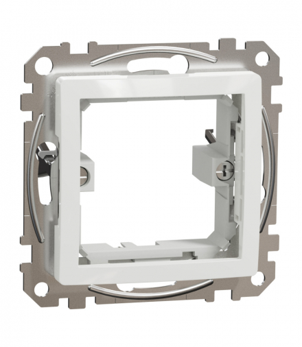 Sedna Design & Elements, Adapter Unica (z pazurami montażowymi), biały Schneider SDD111905