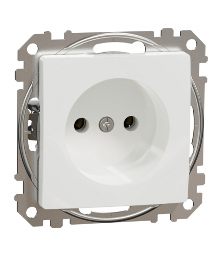 Sedna Design & Elements, Gniazdo 2P, białe Schneider SDD111035